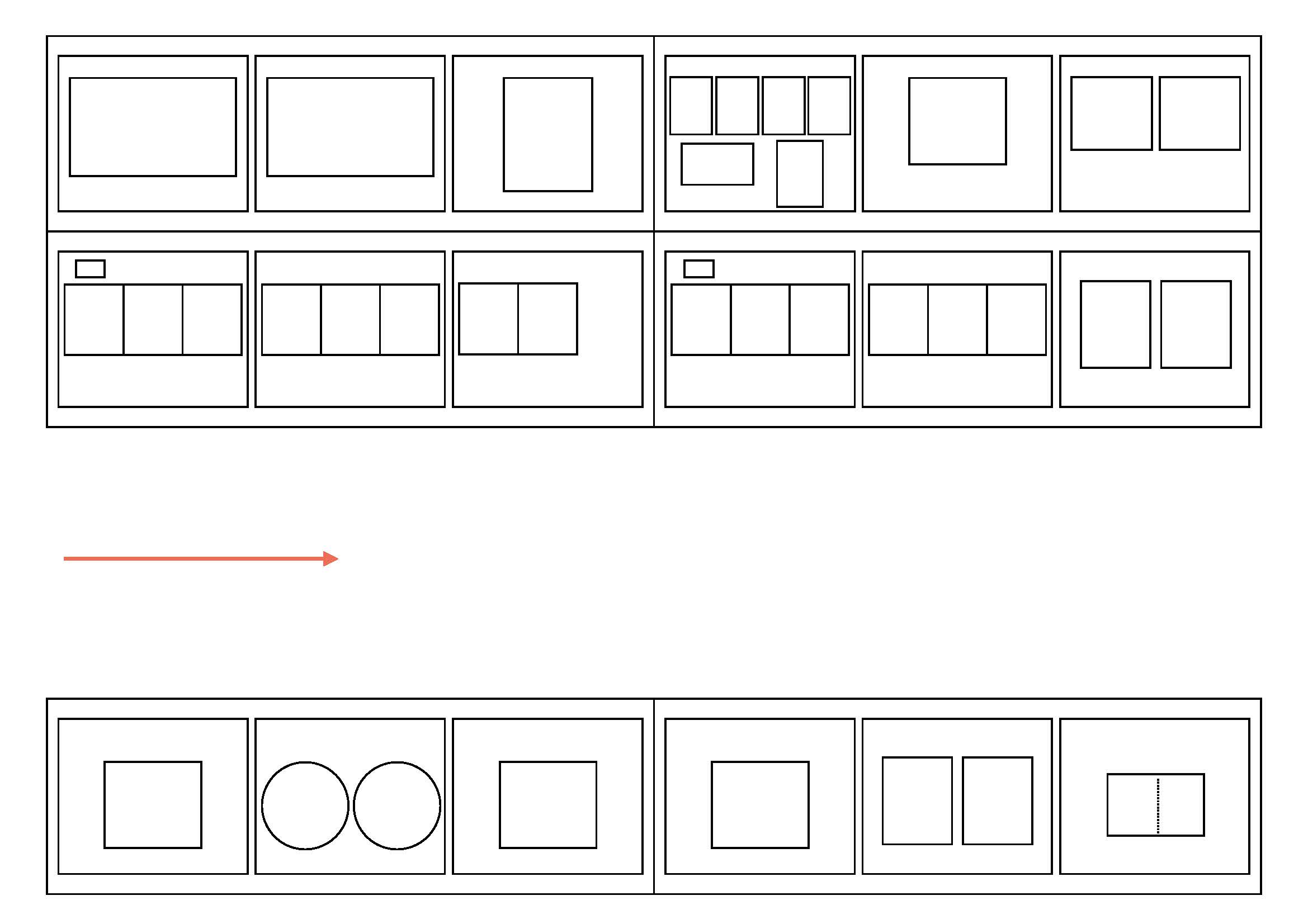 Display diagram for exhibition installation